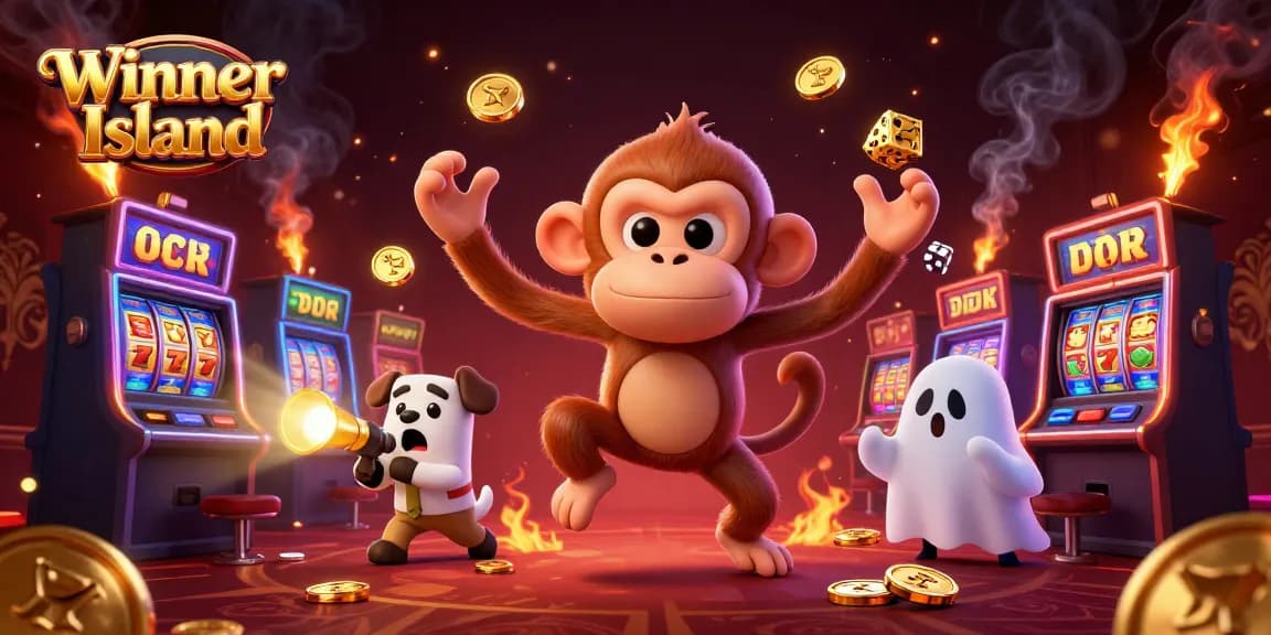 Experience thrilling gameplay at Winner Island with exciting slots and a unique atmosphere.