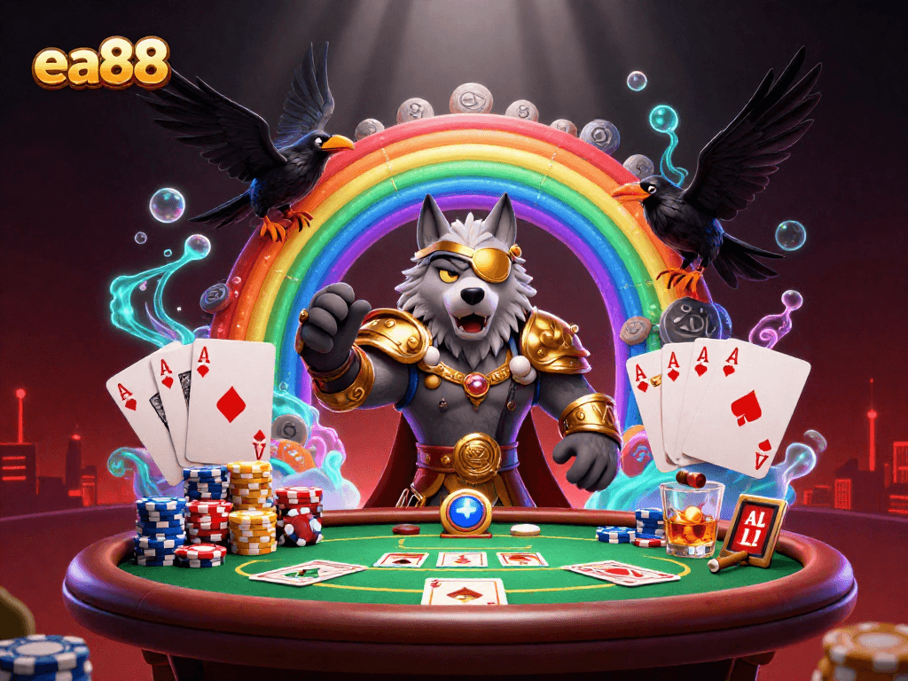 Win big at ea88 with captivating casino games featuring Odin and his ravens.