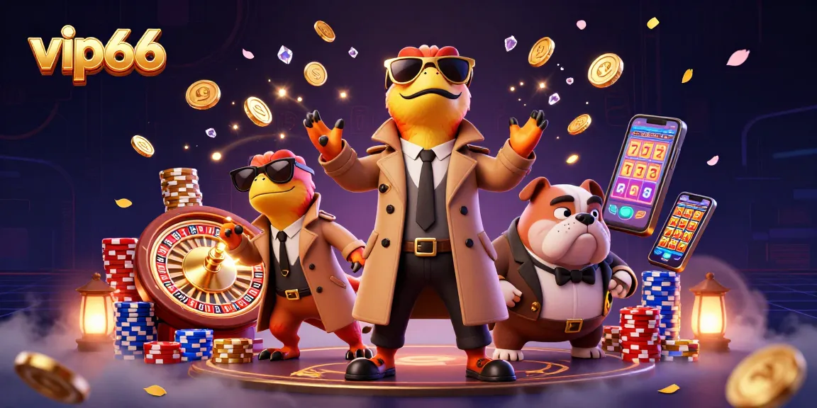 Experience vip66 thrilling casino adventures with cartoon raptors and vibrant gaming elements.