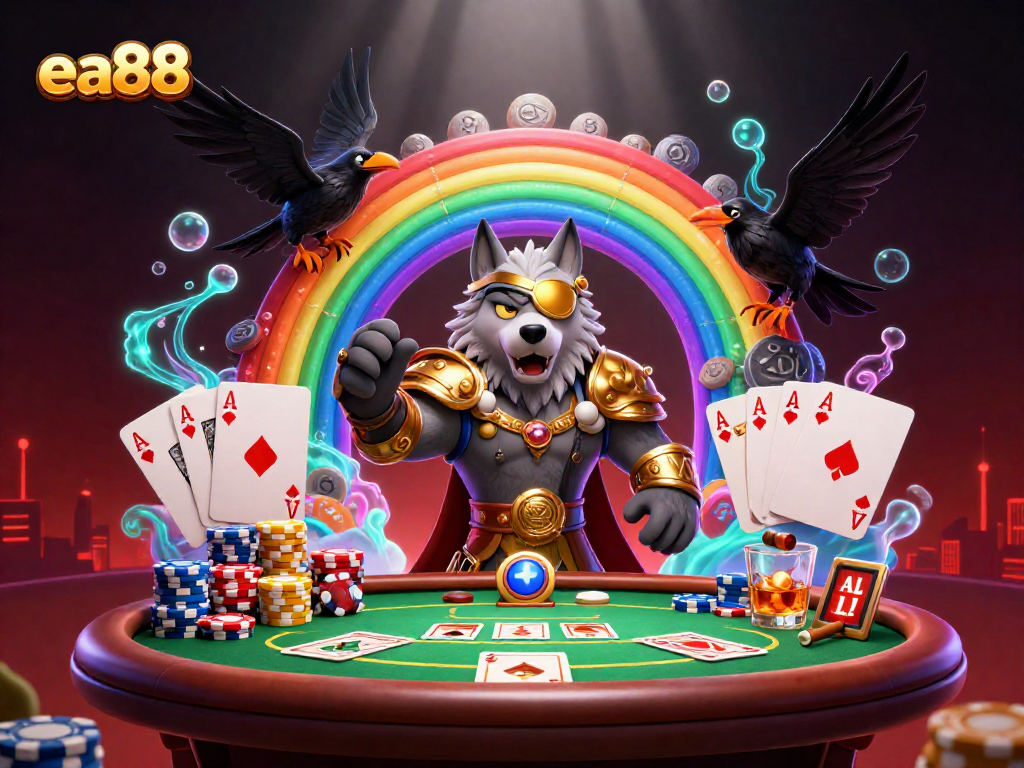 Win big at ea88 with captivating casino games featuring Odin and his ravens.