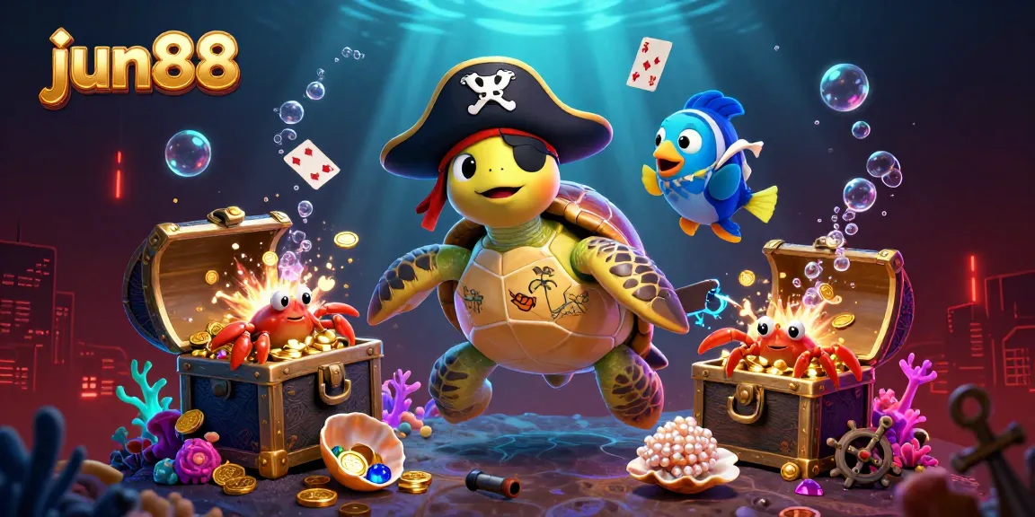 Experience the thrill of winning at jun88 with vibrant characters and energetic treasure elements.