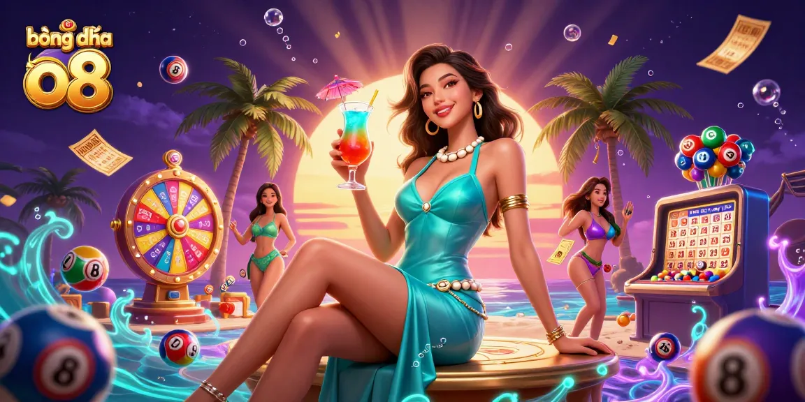 Experience high-stakes excitement with bóng đá o8 and dynamic lottery elements in a vibrant casino scene.