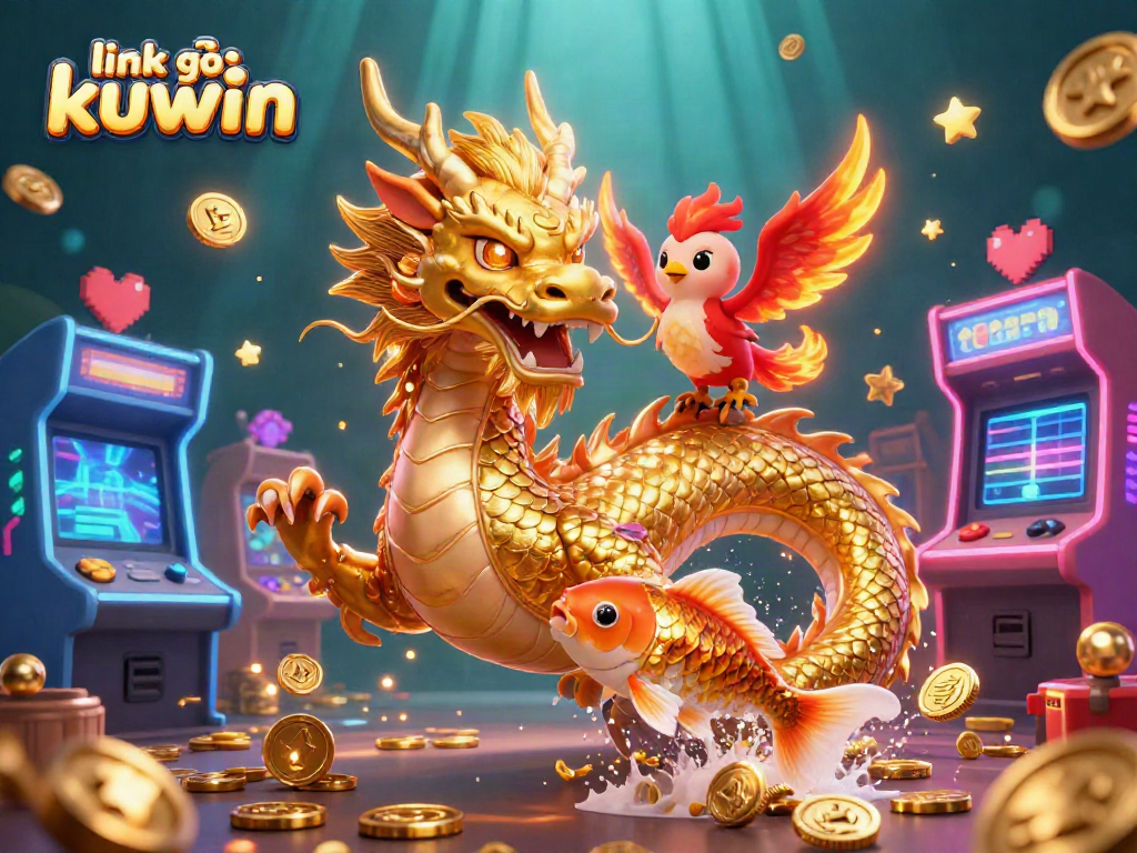 Engage with link vào kuwin while experiencing thrilling 3D casino action with vibrant characters and game elements.