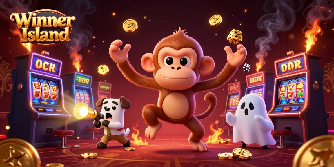 Experience thrilling gameplay at Winner Island with exciting slots and a unique atmosphere.