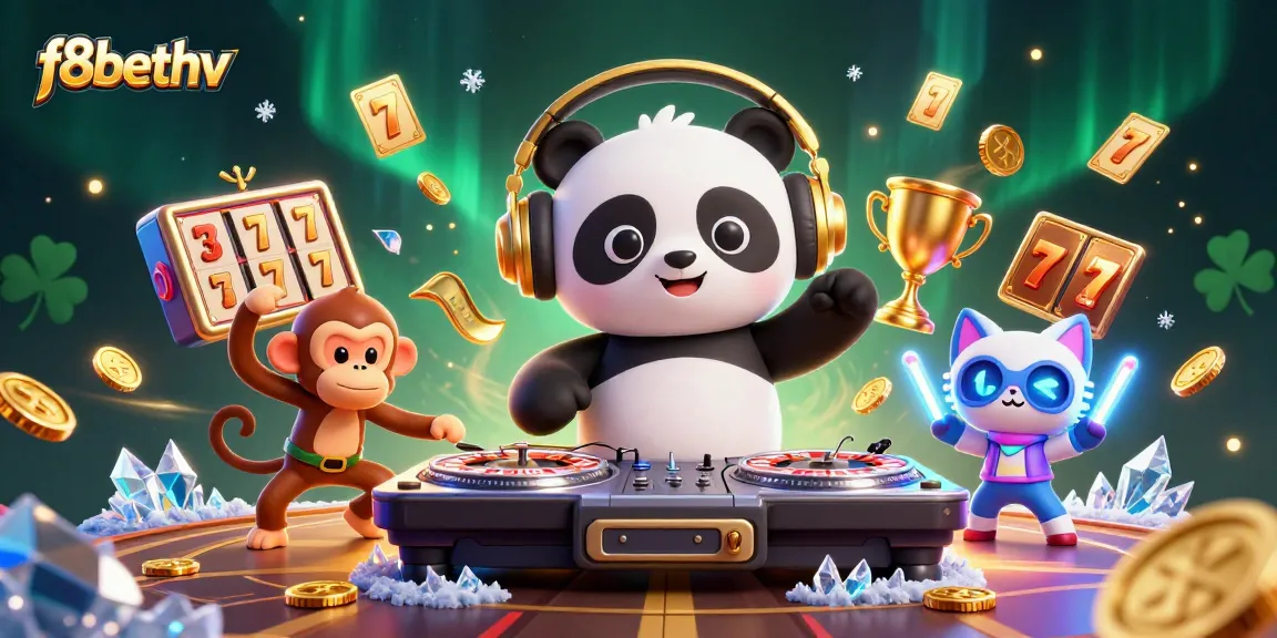 Spin the reels at f8bethv with dynamic characters and a vibrant casino atmosphere.
