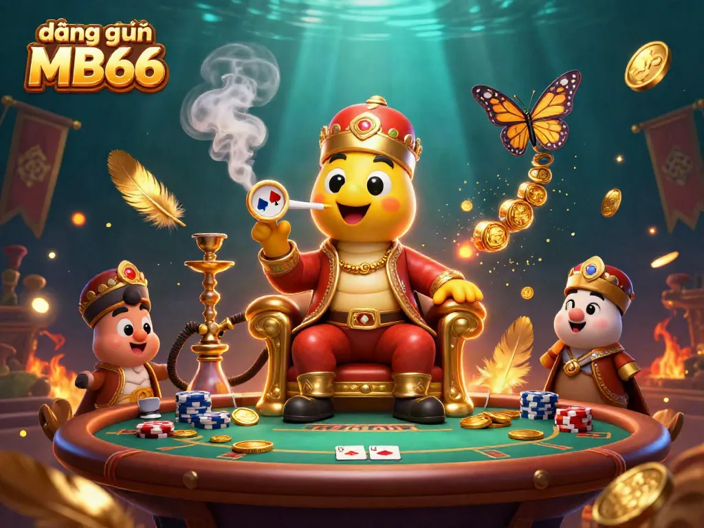 Engage in the action of đăng nhập MB66 at a vibrant poker table amid dazzling magic and colors.