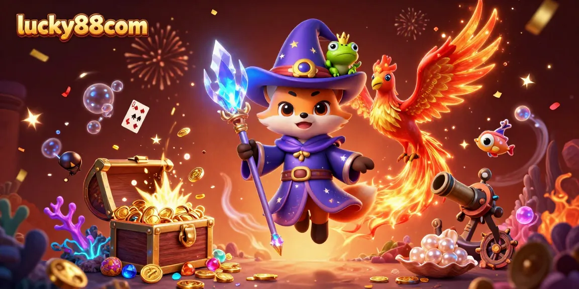Engage with lucky88com's thrilling games featuring vibrant characters and enchanting visuals.