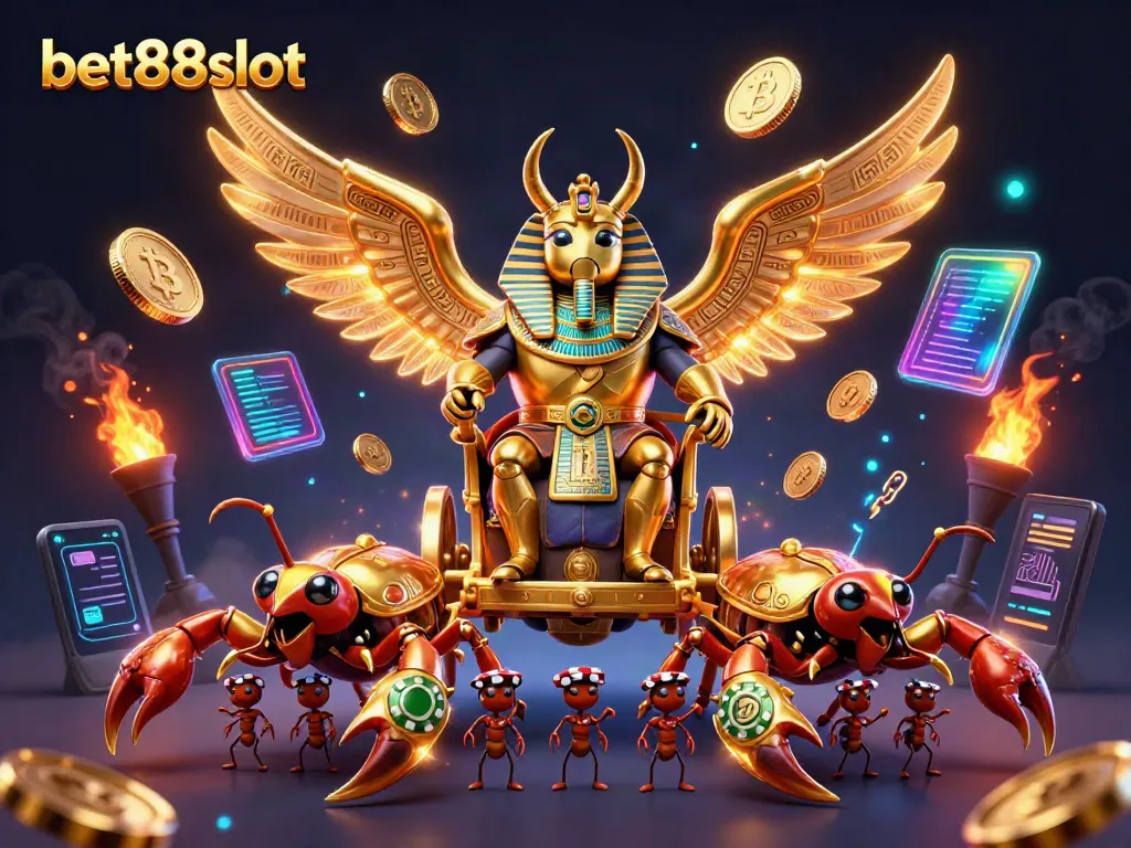 Experience thrilling gameplay with bet88slot in a vibrant, ultra-detailed casino adventure.