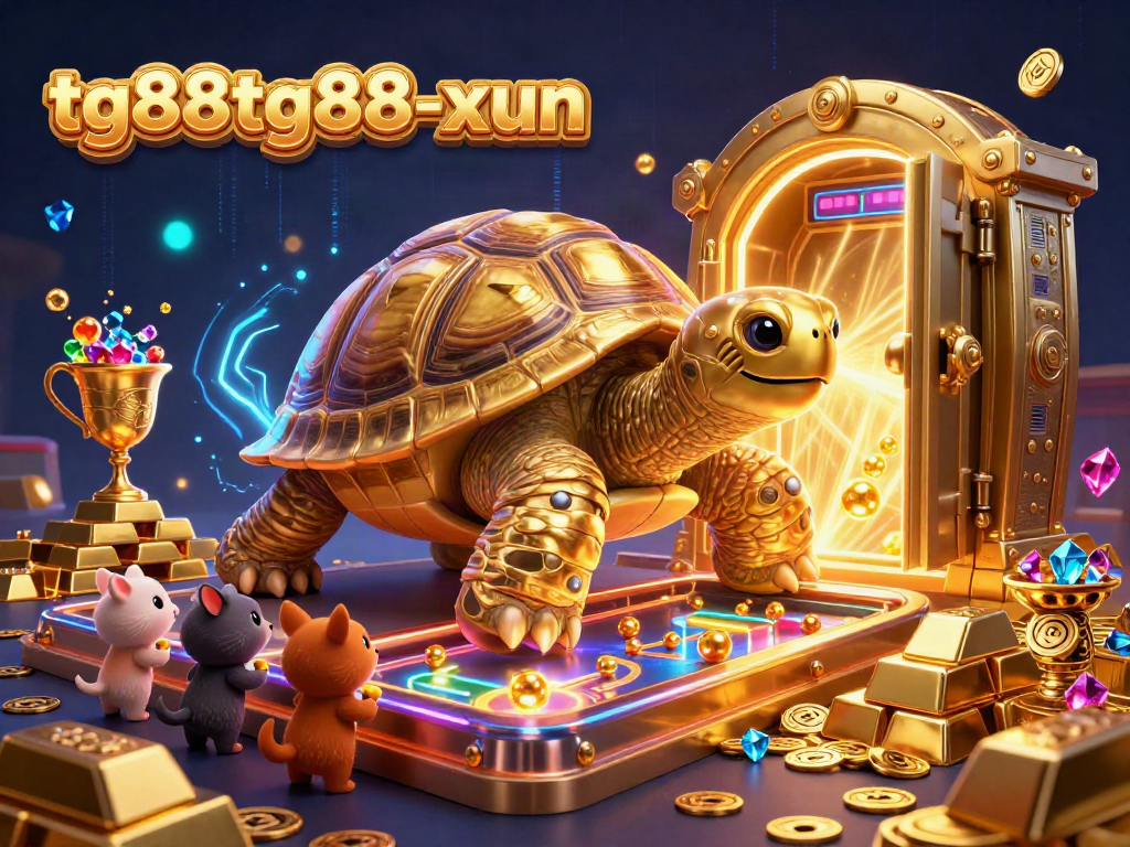 Engage with tg88tg88-xun's exciting slot action featuring a golden tortoise pinball machine.