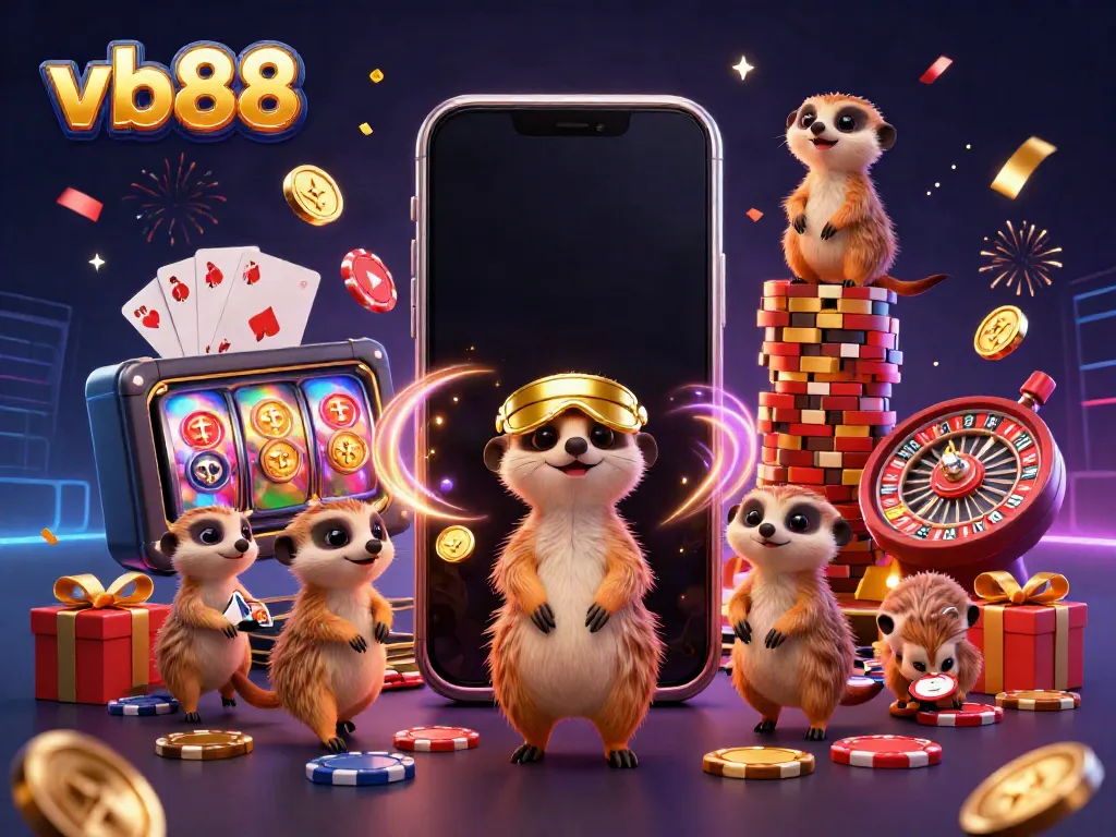 Experience excitement at vb88 where meerkats manage an entertaining casino with dynamic games and vibrant celebrations.