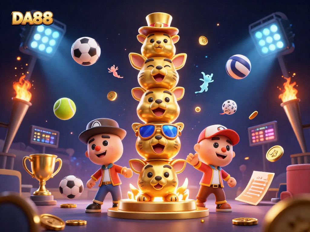 Engage in thrilling gameplay at DA88 with exciting sports betting elements and dynamic visuals.