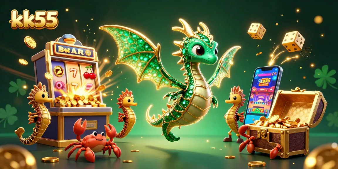 Experience thrilling gameplay at kk55 with immersive slots and vibrant casino elements.