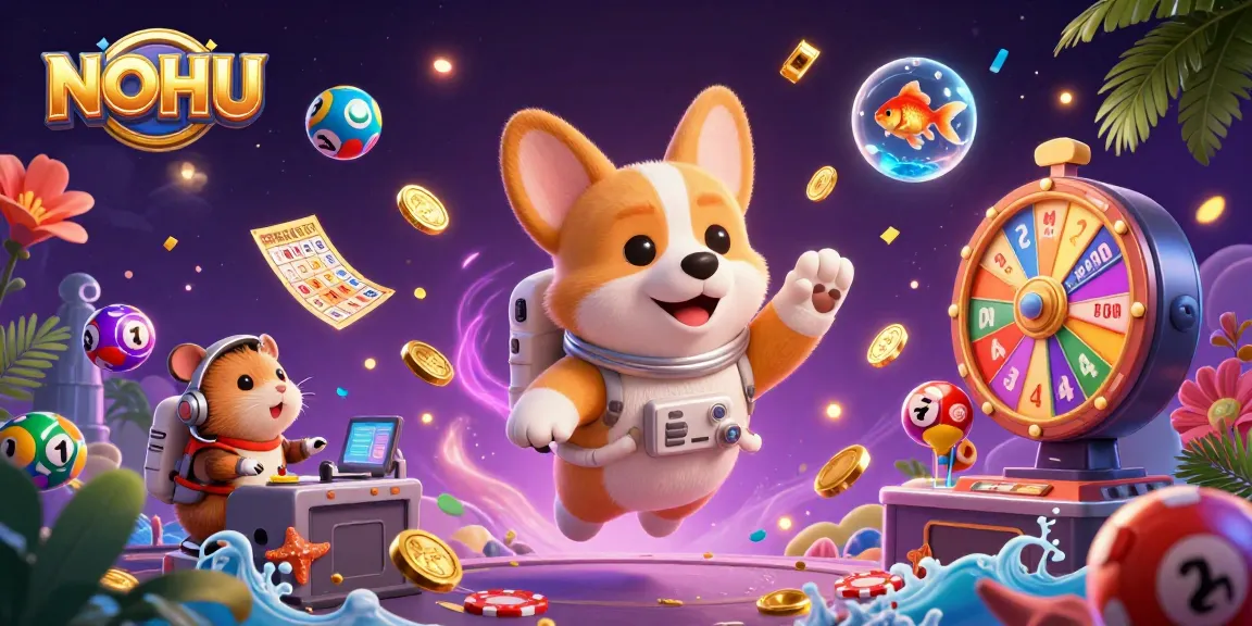 Experience the thrill of NOHU in a vibrant space casino with dynamic gaming elements.