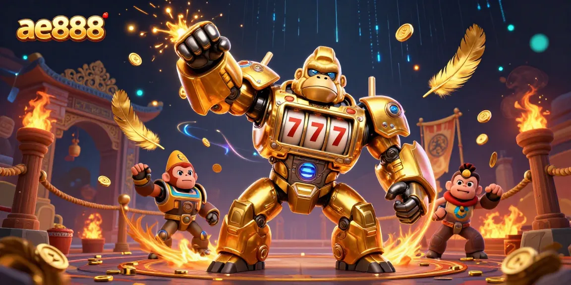 Engage in thrilling gaming at ae888: dynamic mech gameplay with vibrant casino elements.