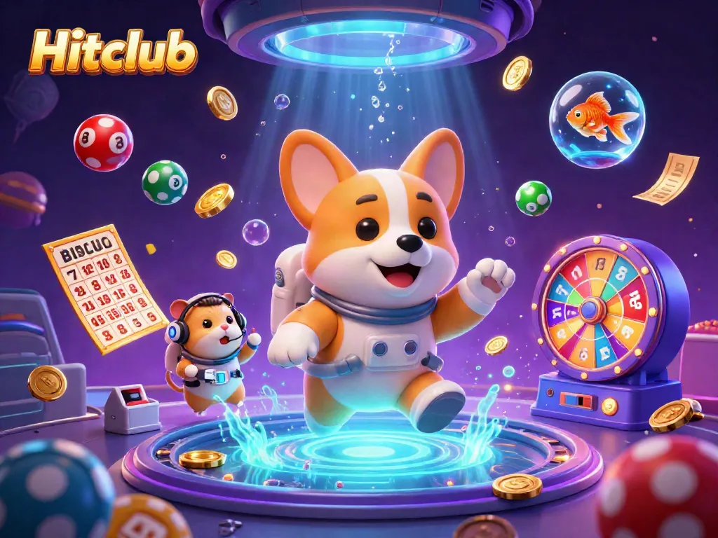 Engage in winning strategies with Hitclub's vibrant casino scene featuring dynamic gameplay elements.