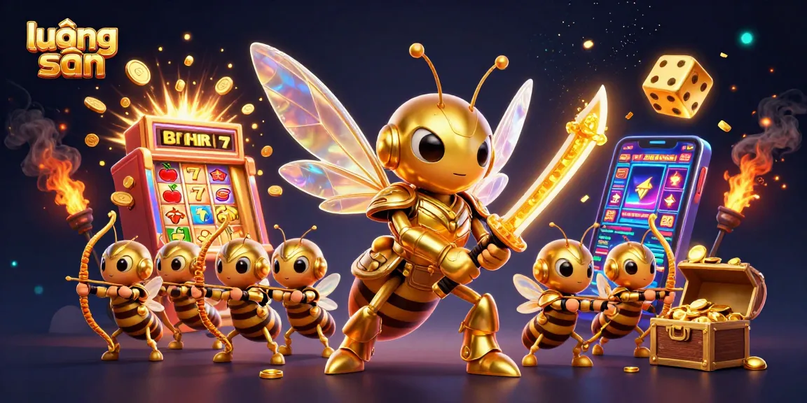 Join the lương sơn adventure with the samurai hornet and dynamic casino elements in this vivid illustration.