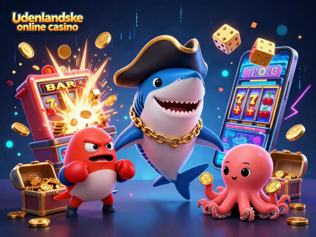 Experience the thrill of udenlandske online casino with vibrant characters and exciting game elements!