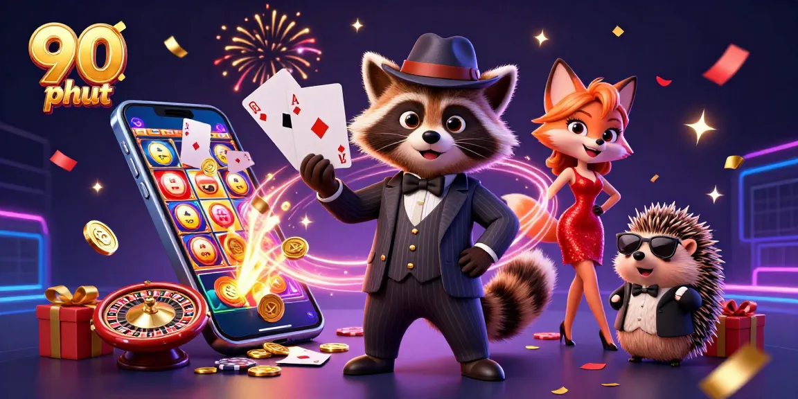Engage in thrilling bets at 90 phut with casino games and colorful slot experiences.