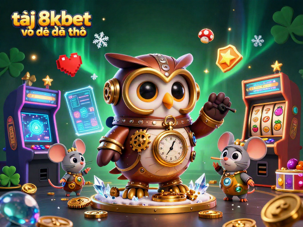 Play thrilling games at tại 8xbet về điện thoại with vibrant casino and arcade elements.