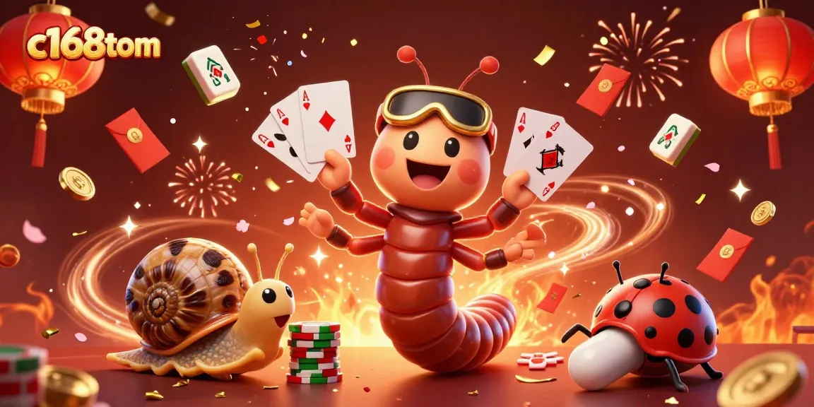 Engage in thrilling games with c168tom while enjoying a festive casino atmosphere.