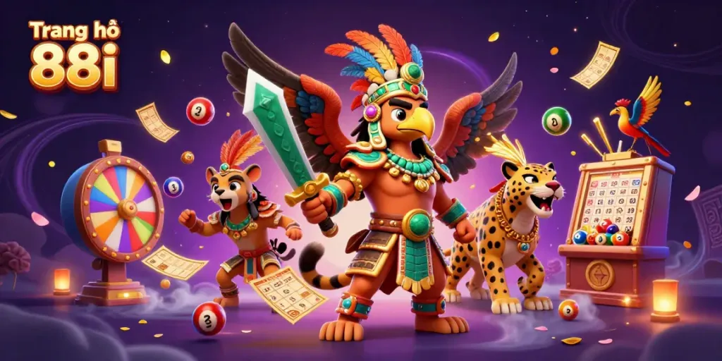 Experience the excitement of Trang chủ 88i with vibrant 3D characters and dynamic casino action.