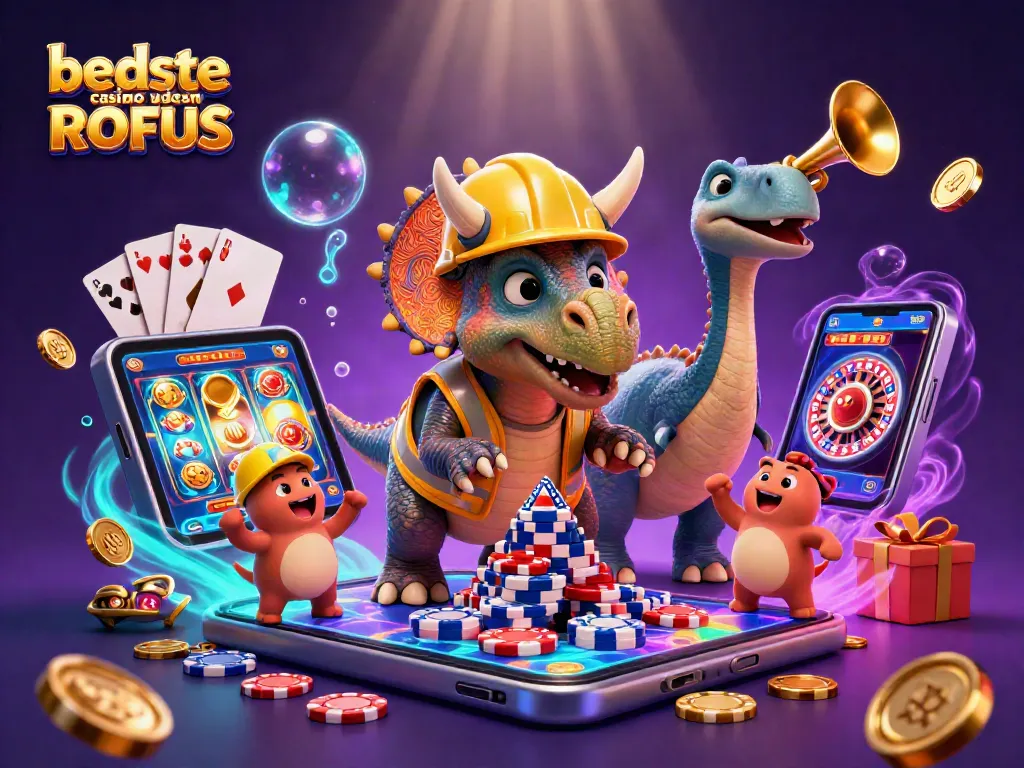 Experience the excitement at bedste casino uden ROFUS with dynamic gaming elements and cheerful characters.