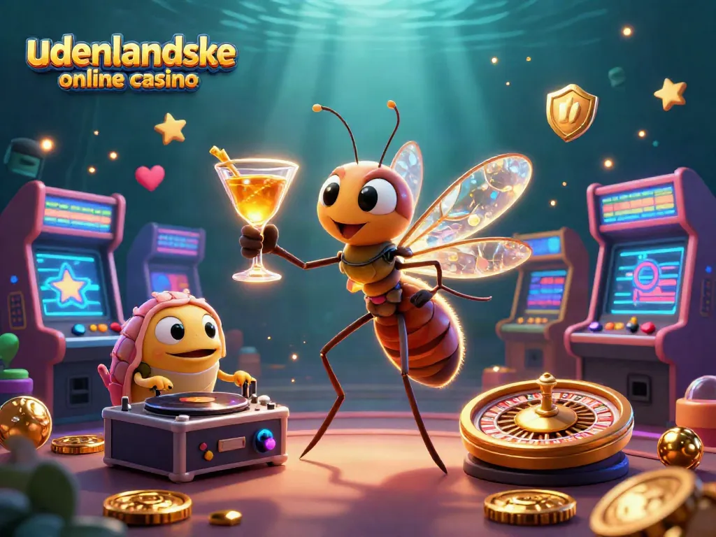Engage with the vibrant scene of udenlandske online casino featuring unique characters and dynamic gaming elements.