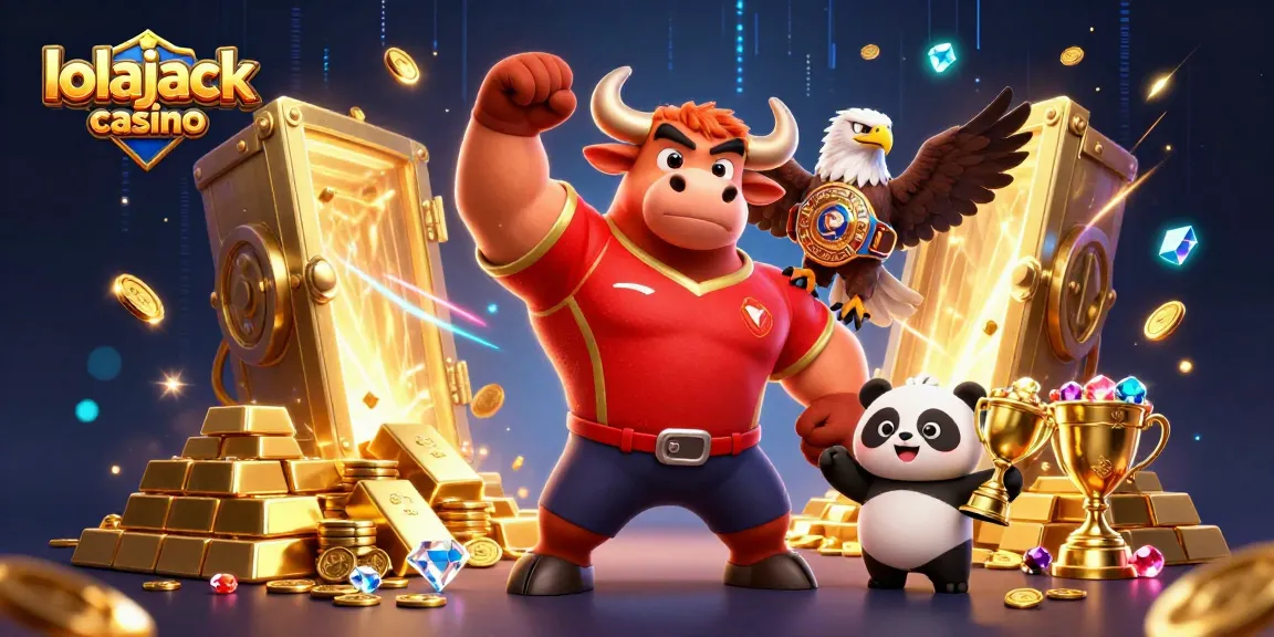 Experience excitement at lolajack casino with unique gaming elements and vibrant characters.