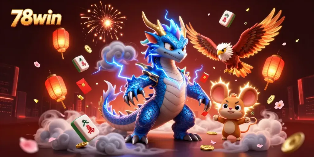 Experience thrilling action with 78win's electrifying characters and rich casino elements.