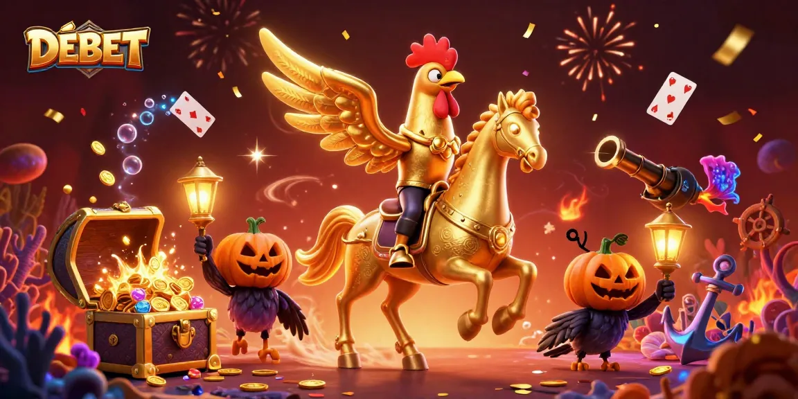 Experience the magic of DEBET with thrilling games and exciting jackpots!