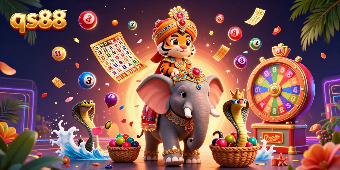 Experience the thrill of qs88 with vibrant lottery elements and an enchanting gaming scene.
