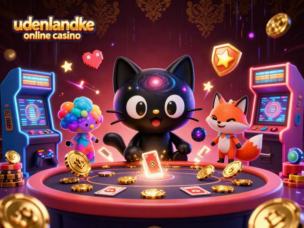 Engage with udenlandske online casino featuring vibrant characters amidst dynamic gaming elements.