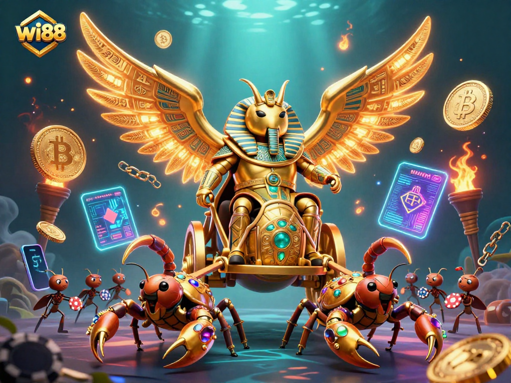 Play at wi88 for thrilling casino experiences with golden beetle champions and crypto prizes!