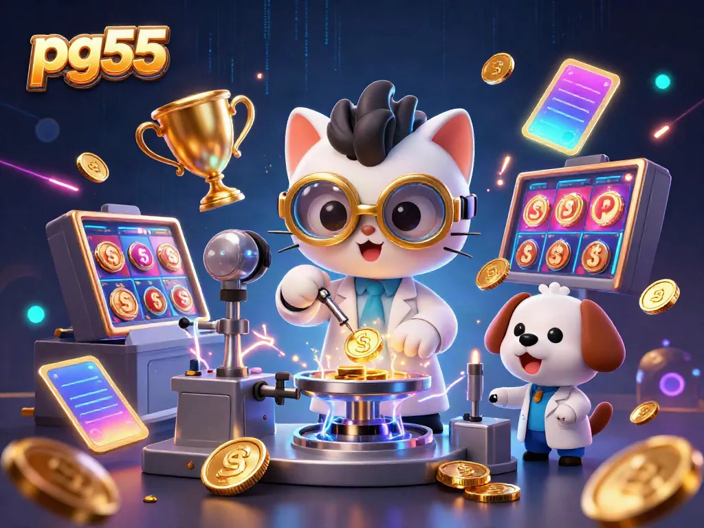 Engage in lively gameplay with pg55, featuring magical casino elements and exciting gold rewards.